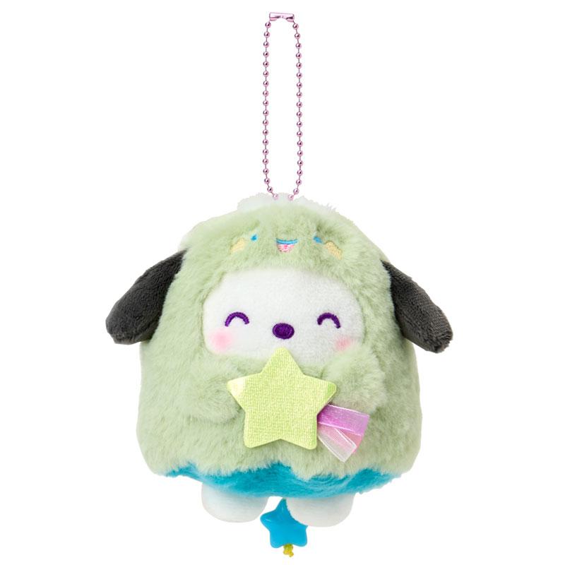 Pochacco Plush Mascot Holder Keychain Starry Ghost Sanrio Japan 2025