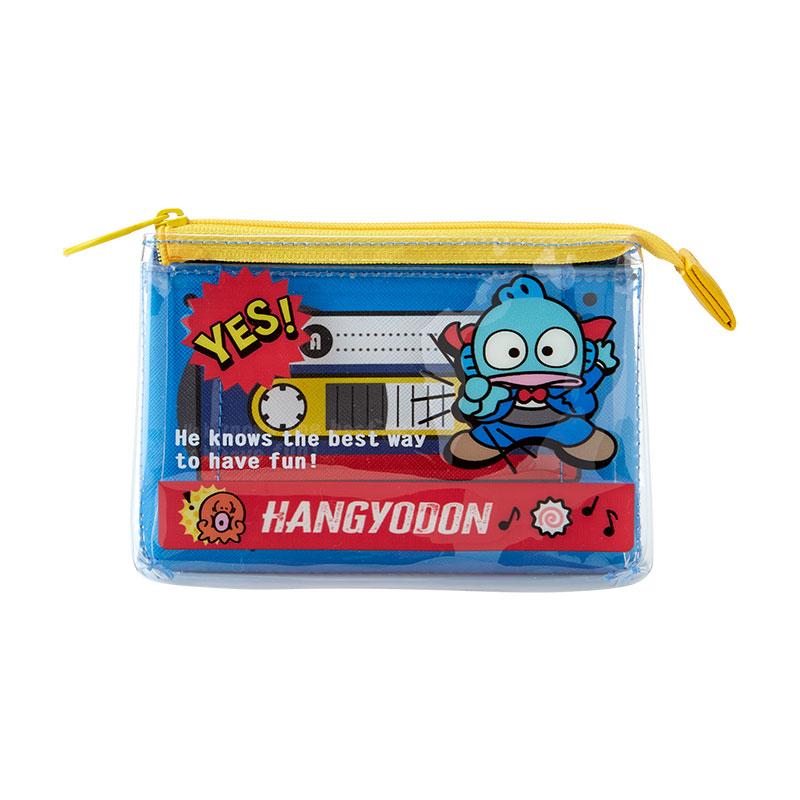 Hangyodon Pouch Clear Cassette Style Vintage Retro Sanrio Japan 2024