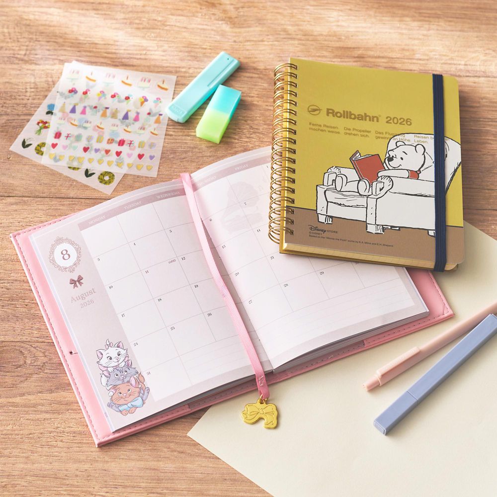 Winnie the Pooh Eeyore 2026 Schedule Book B6 Rollbahn Diary L Disney Store Japan