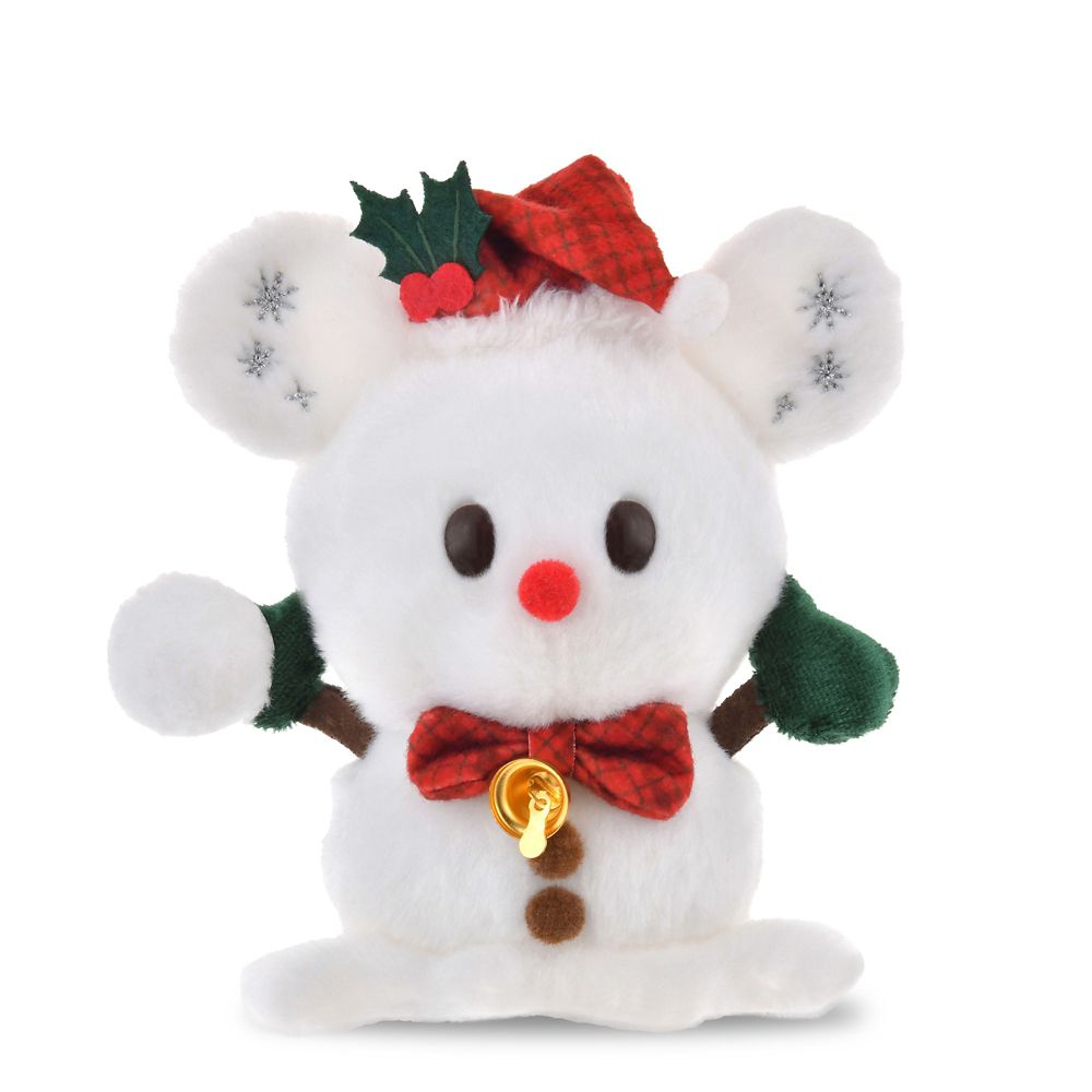 Mickey Plush Doll Snowman Urupocha-chan Disney Store Japan Christmas 2025