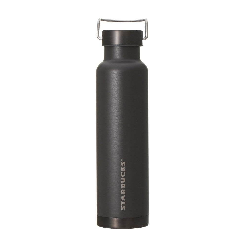 Matte Black Stainless Bottle Handle & Lid 680ml Starbucks Japan Christmas 2025