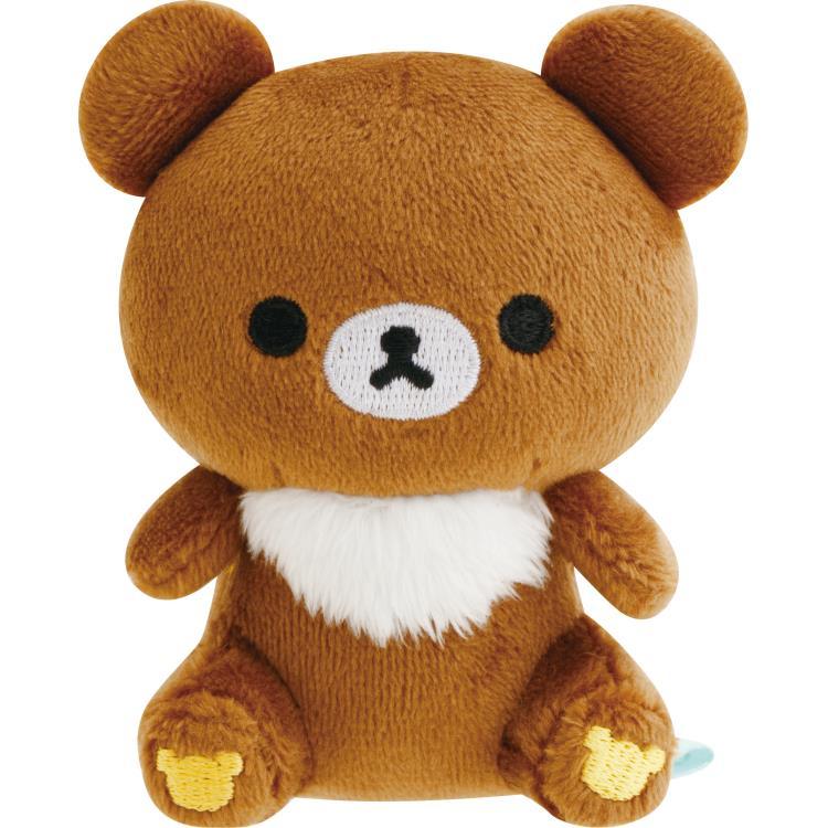 Chairoikoguma mini Tenori Plush Doll Lovely House San-X Japan 2024 Rilakkuma