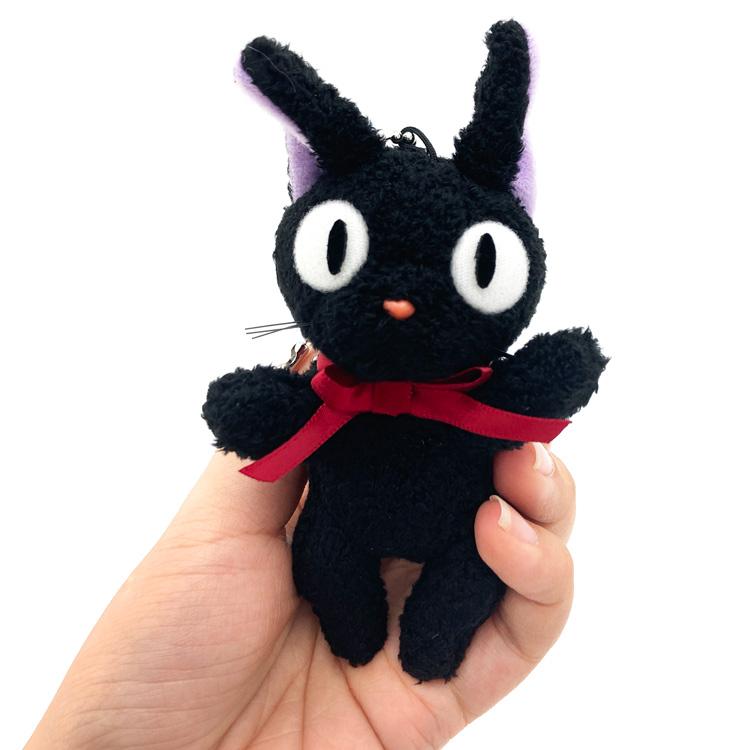 Kiki's Delivery Service Jiji Plush Keychain Hug Black Cat Studio Ghibli Japan