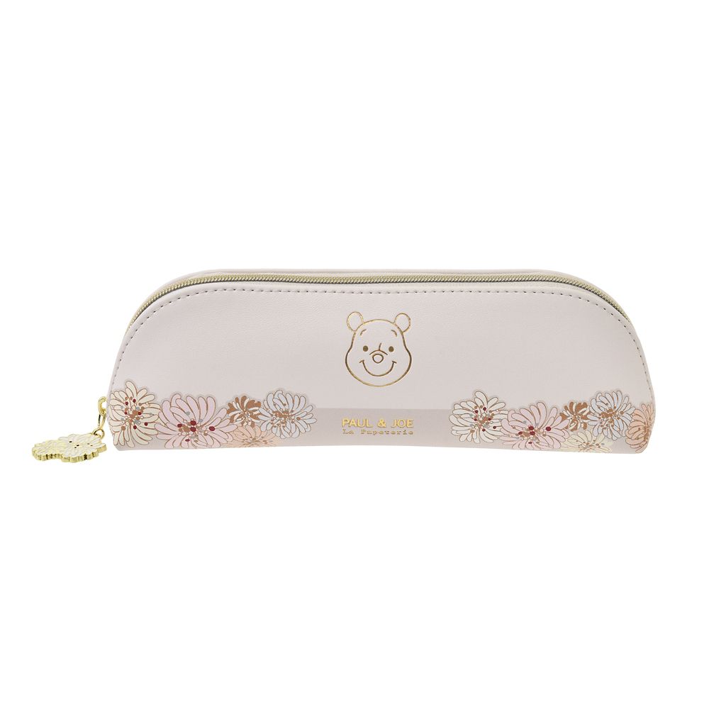 PAUL & JOE Winnie the Pooh Pen Case Pouch Chrysanthemum Disney Store Japan