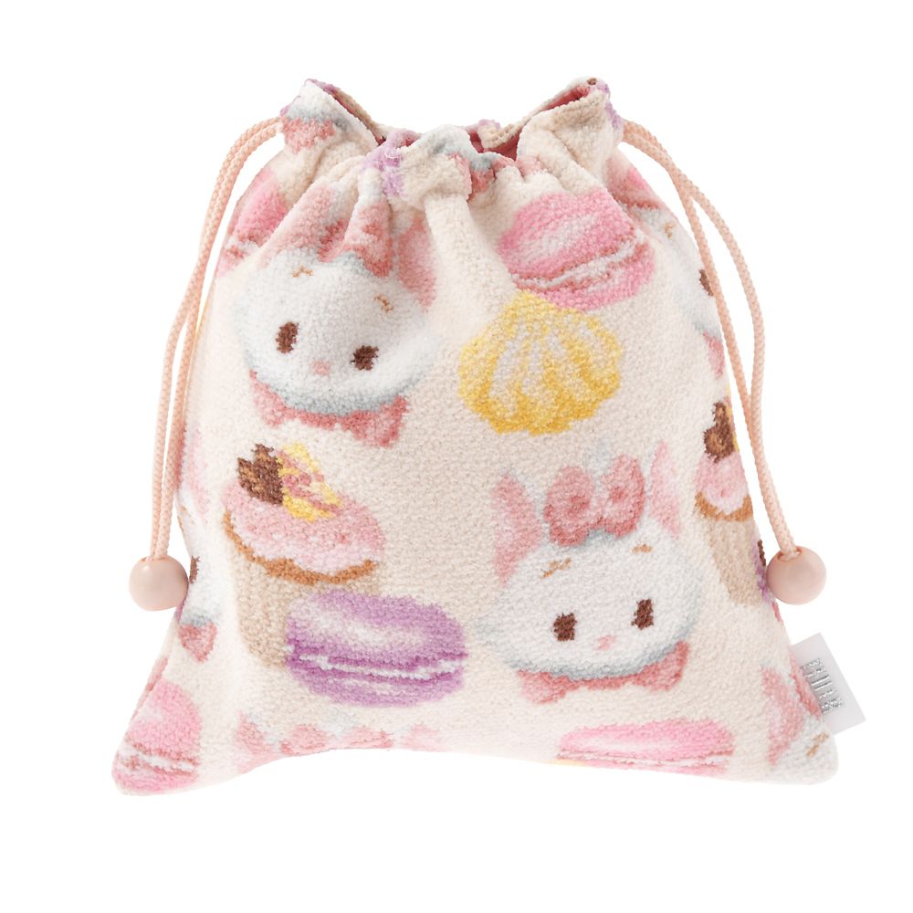 The Aristocats Marie Cat Drawstring Pouch FEILER Disney Store Japan 2025