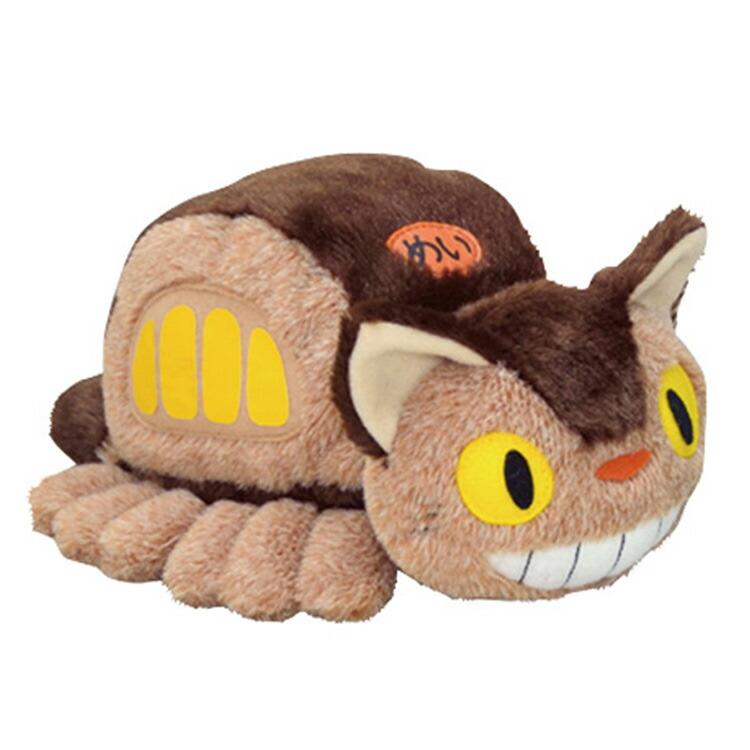 My Neighbor Totoro Neko Cat Bus Fluffy Otedama Plush Doll M Studio Ghibli Japan