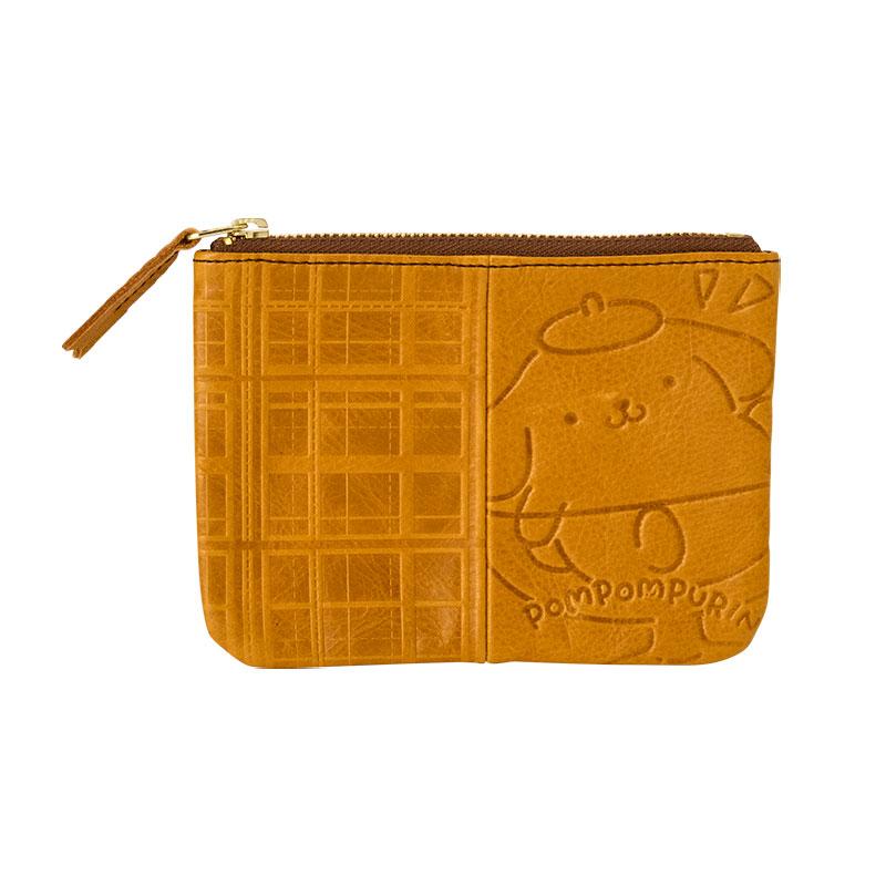 Pom Pom Purin Leather Flat Pouch Sanrio Japan 2025