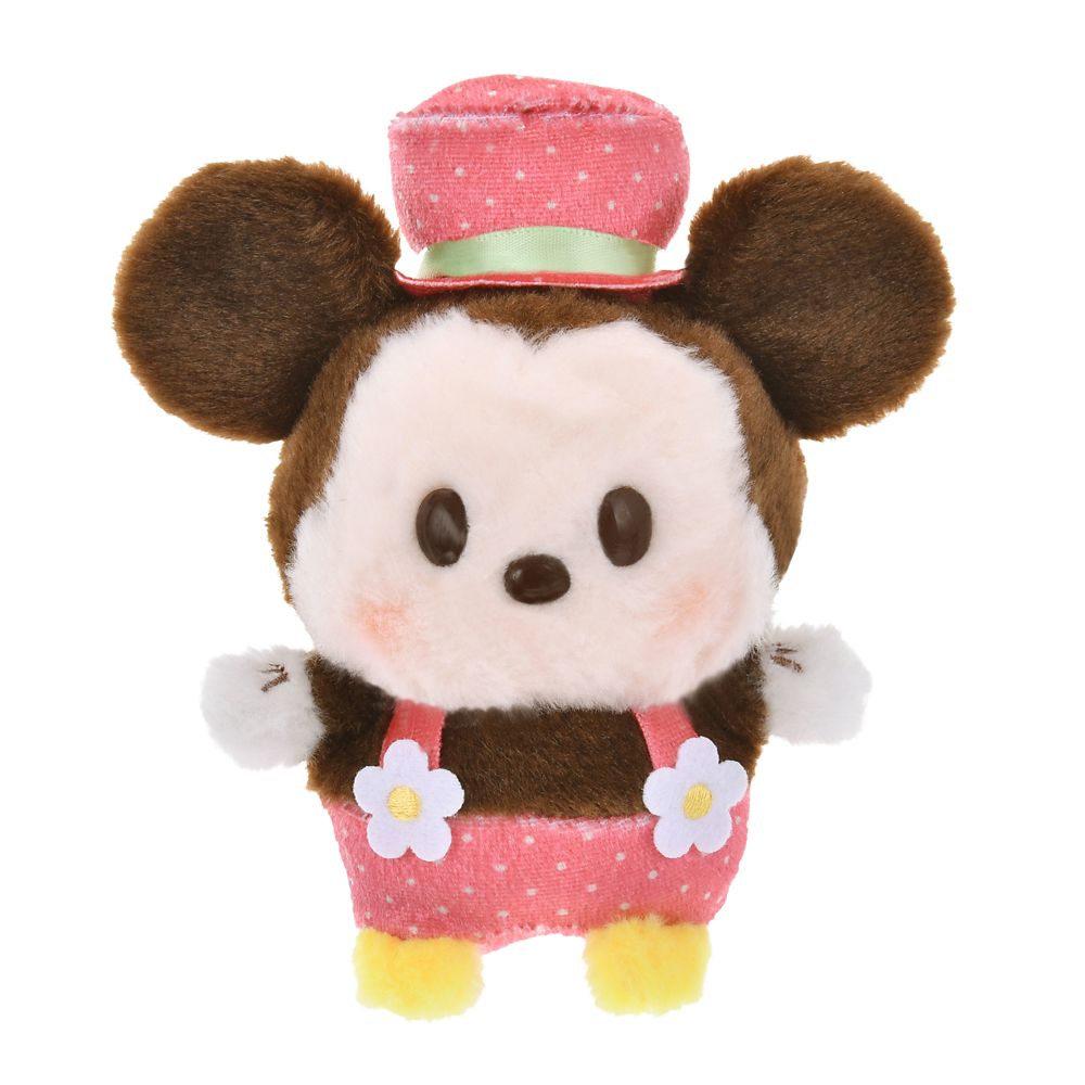 Mickey Urupocha-chan Plush Doll STRAWBERRY COLLECTION Disney Store Japan 2025