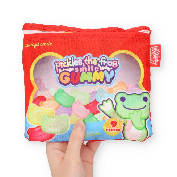 Pickles the Frog Eco Shopping Tote Bag Smile Gummy Japan 2025