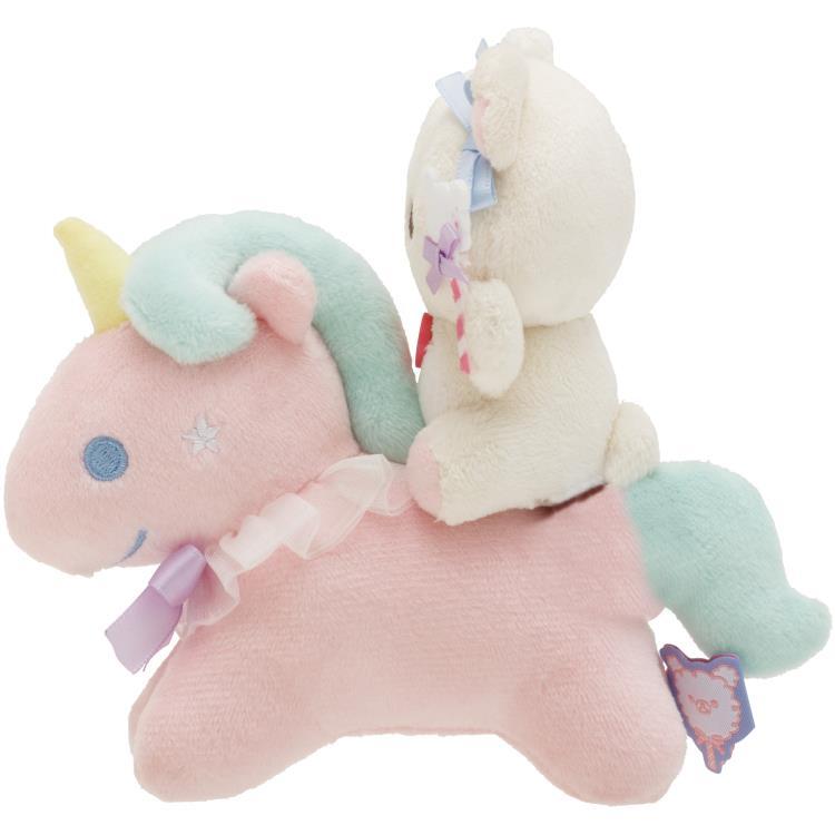 Korilakkuma & Unicorn Plush Doll Sky Cotton Candy San-X Japan 2024 Rilakkuma