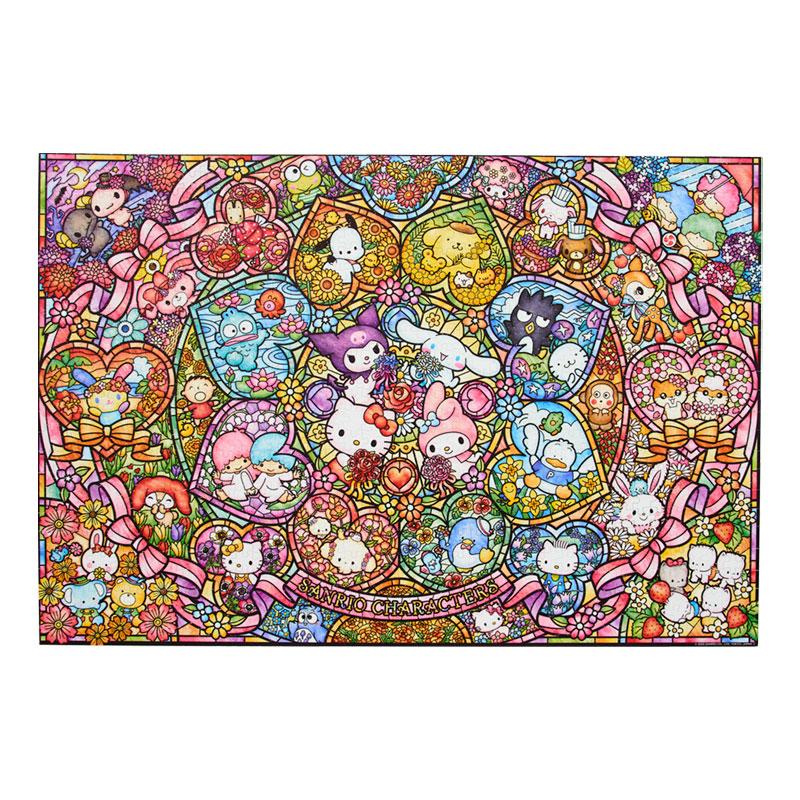 Sanrio Character Jigsaw Puzzle 1000 pieces Stained Glass Japan 2025