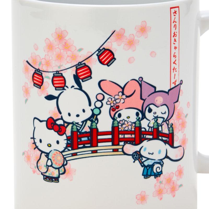 Sanrio Character Kimono Mug Cup Sakura Japan