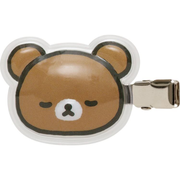 Chairoikoguma Hair Clip Face San-X Japan 2025 Rilakkuma