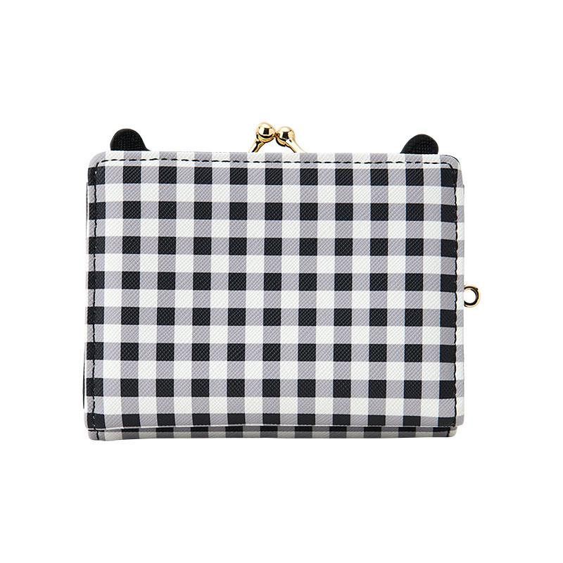 Kuromi Clasp Trifold Wallet Sanrio Japan 2025