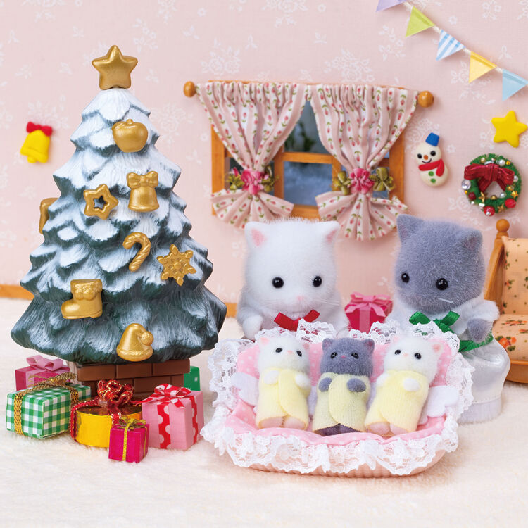 Sylvanian Families White Christmas Set EPOCH Japan