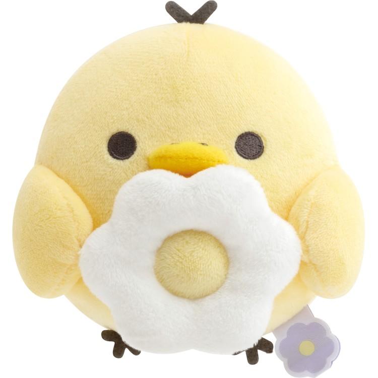 Kiiroitori Yellow Chick Plush Doll BASIC RILAKKUMA Flower San-X Japan 2025