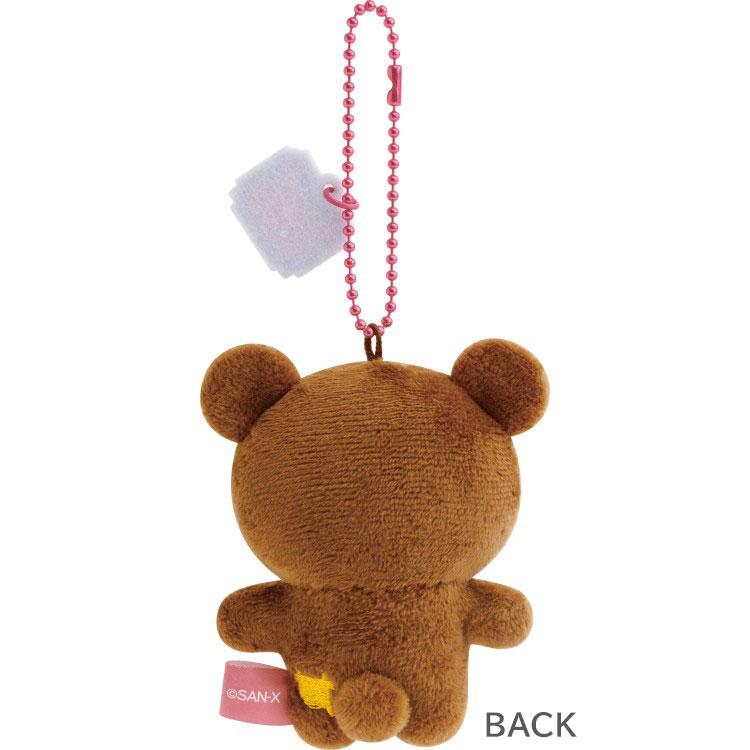 Chairoikoguma Plush Keychain Gaming Rilakkuma San-X Japan 2025