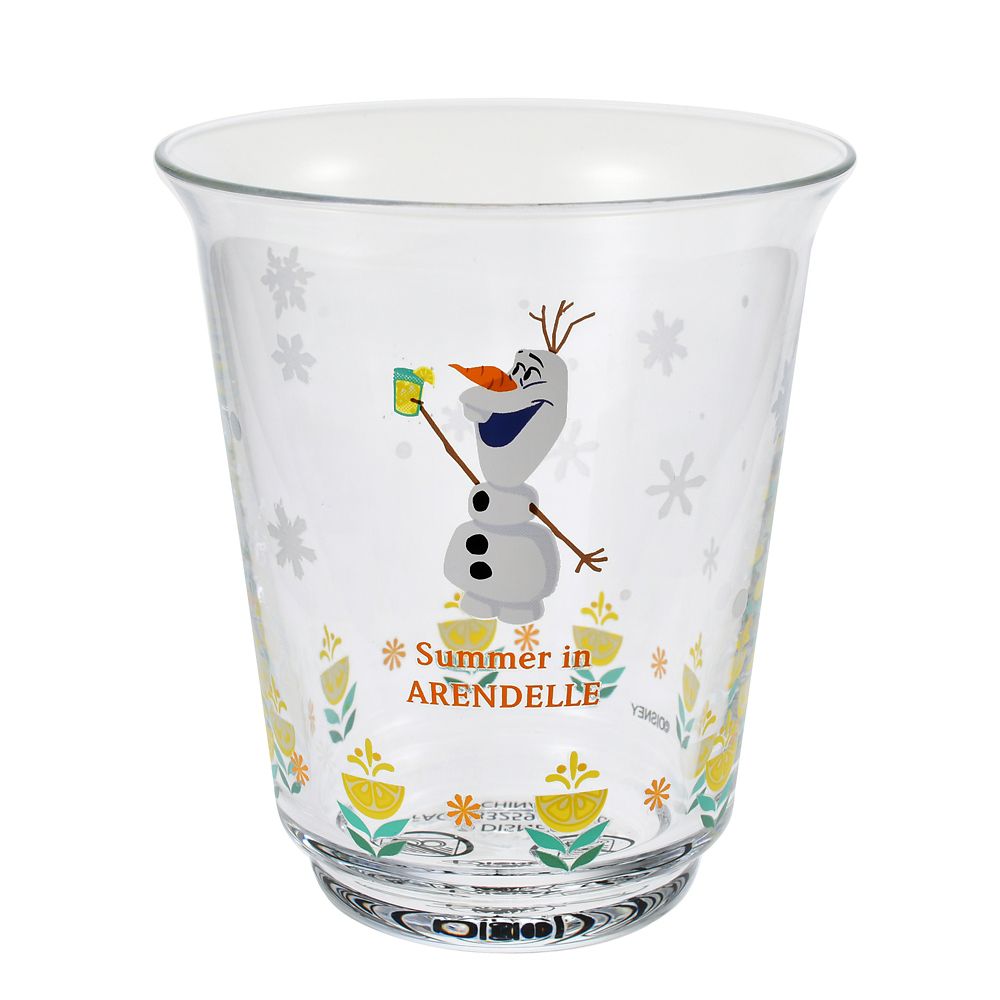 Frozen Olaf Glass Cup Color Change Disney Store Japan 2025