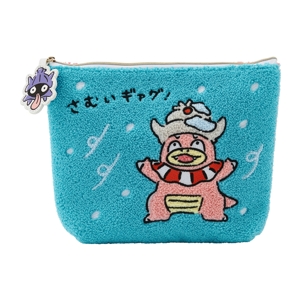 Slowpoke Yadon Mokomoko Fluffy Pouch Sagara Embroidery Yan? Pokemon Center Japan