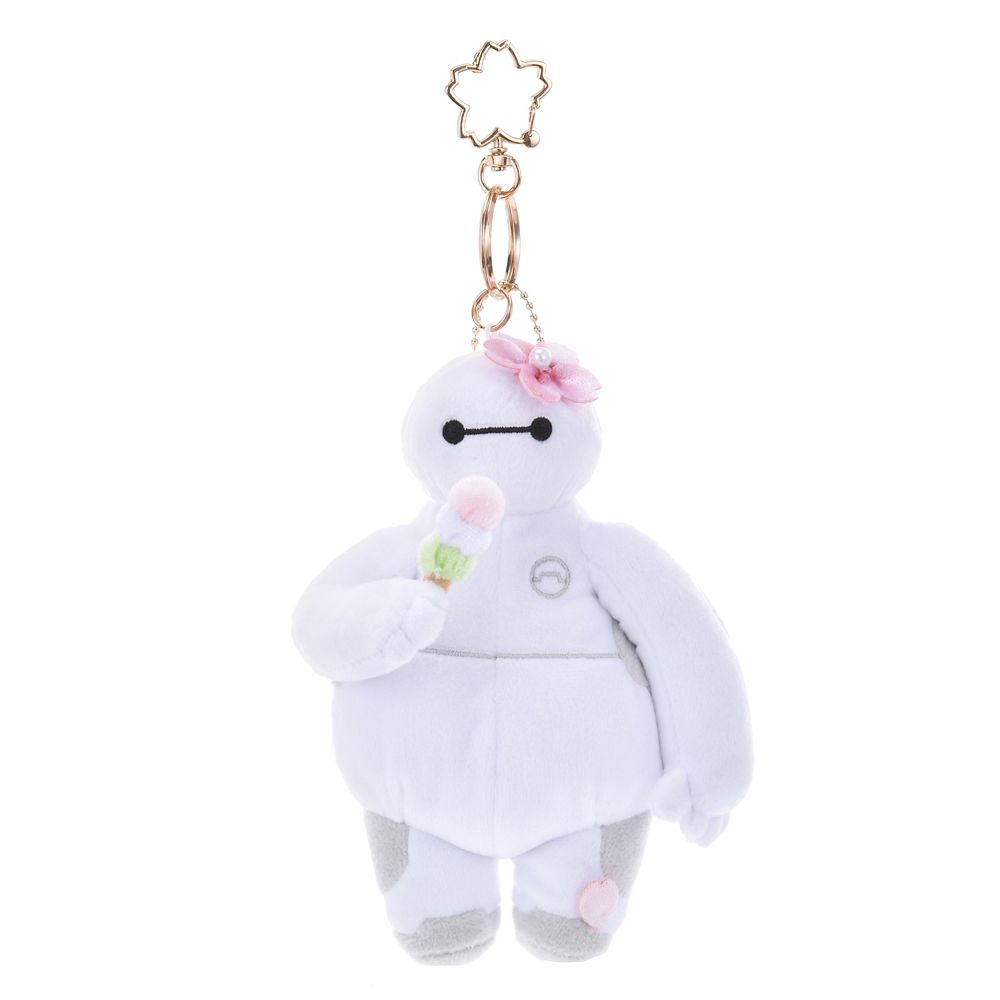 Big Hero 6 Baymax Plush Keychain SAKURA Disney Store Japan 2025