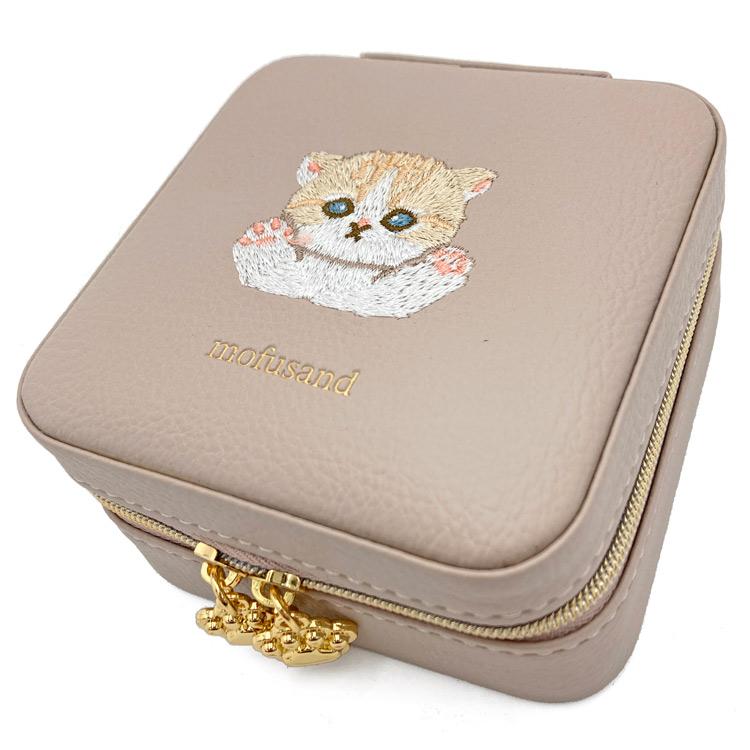 mofusand Cat Accessory Case Pouch Tuno Beige Japan 2024