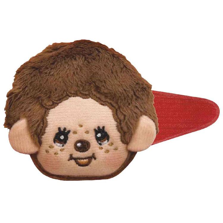 Monchhichi Hair Clip Face Boy Red Japan 2025