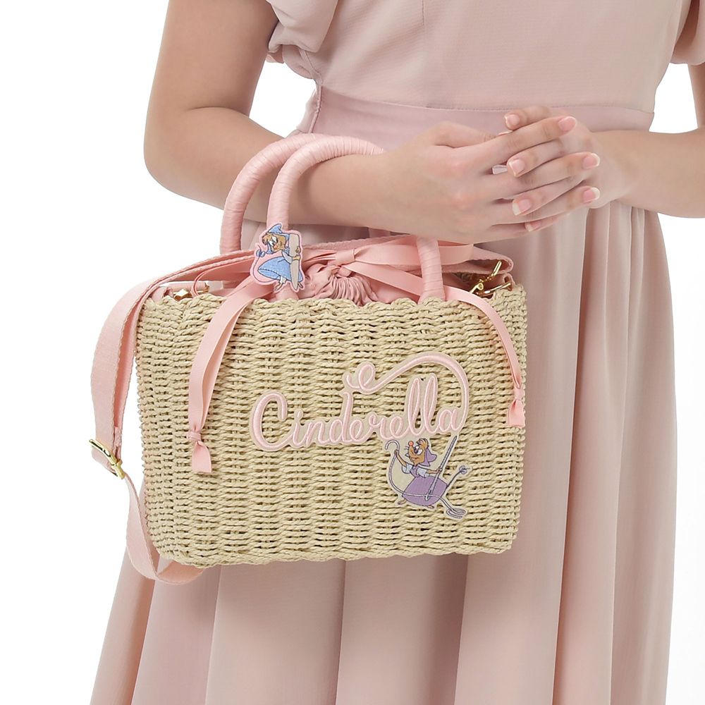 Cinderella Suzy Perla Basket Shoulder Bag CREATE YOUR DREAM Disney Store Japan