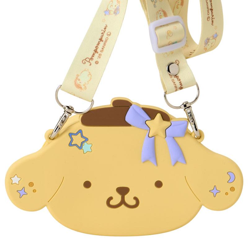 Pom Pom Purin Pochette Bag Face Shape Sanrio Japan 2025