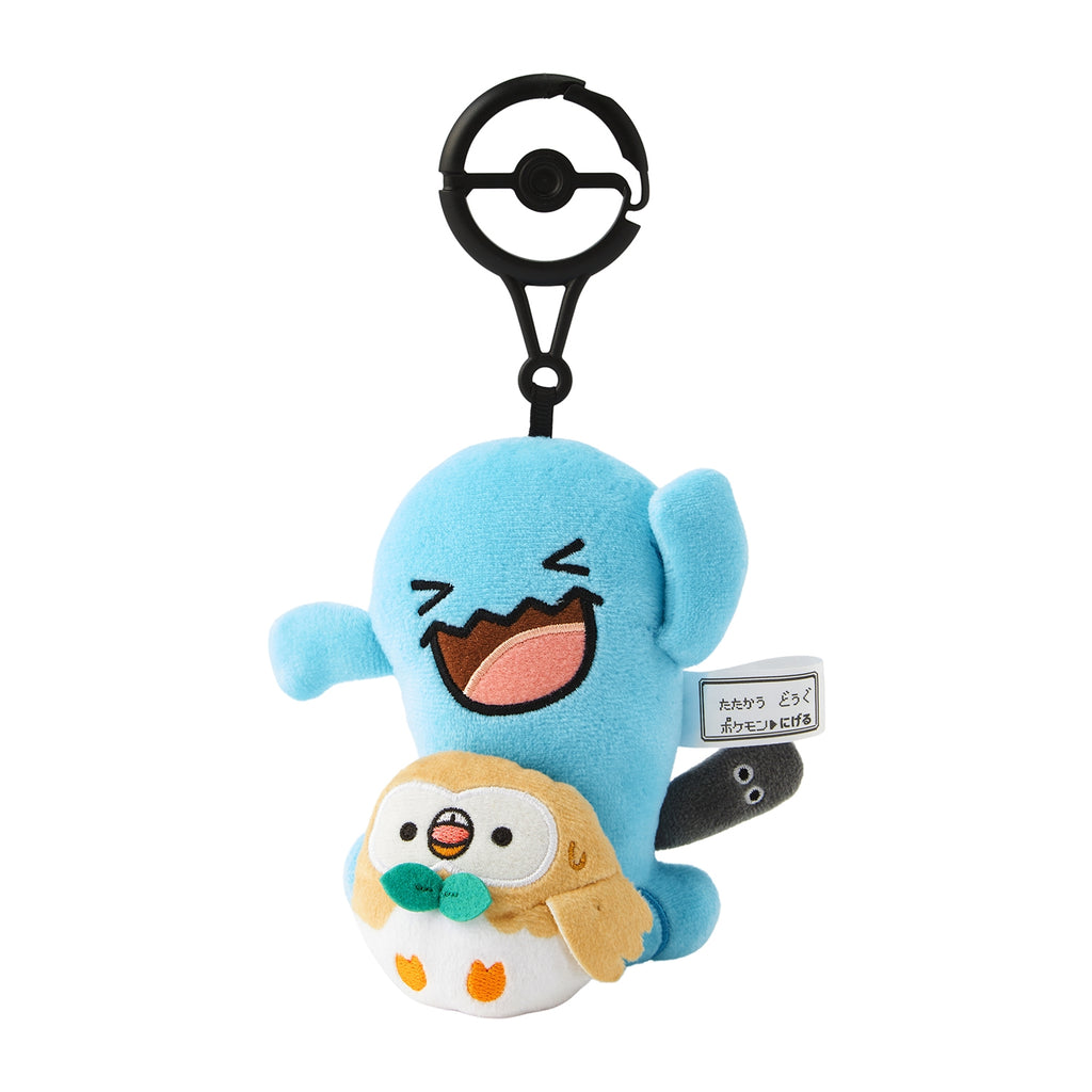 Rowlet Mokuroh Wobbuffet Sonans Plush Keychain Escape Pokemon Center Japan 2025