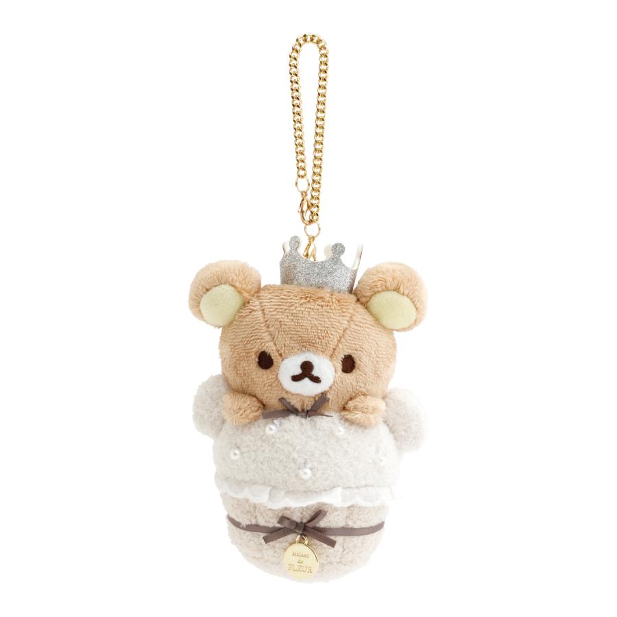 Rilakkuma Keychain Bag Charm Maison de FLEUR San-X Japan 2025