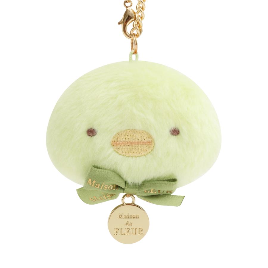 Sumikko Gurashi Maison de FLEUR Penguin ? Keychain Bag Charm San-X Japan 2024