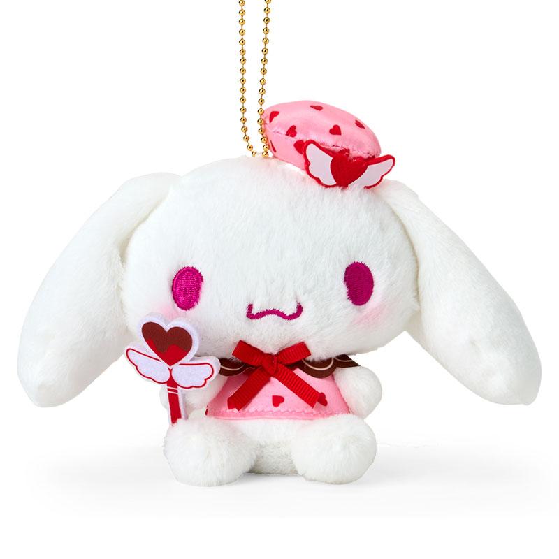 Cinnamoroll Plush Mascot Holder Keychain Magical Heart Sanrio Japan 2024