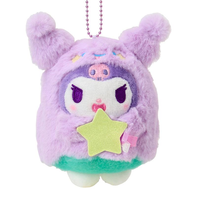 Kuromi Plush Mascot Holder Keychain Starry Ghost Sanrio Japan 2025