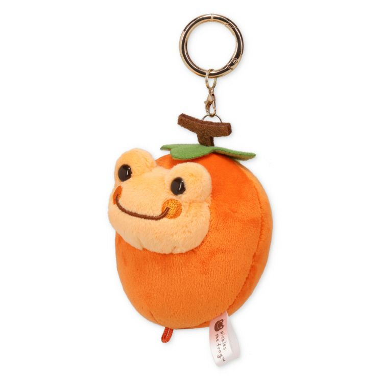 Pickles the Frog Plush Keychain Persimmon Japan 2025