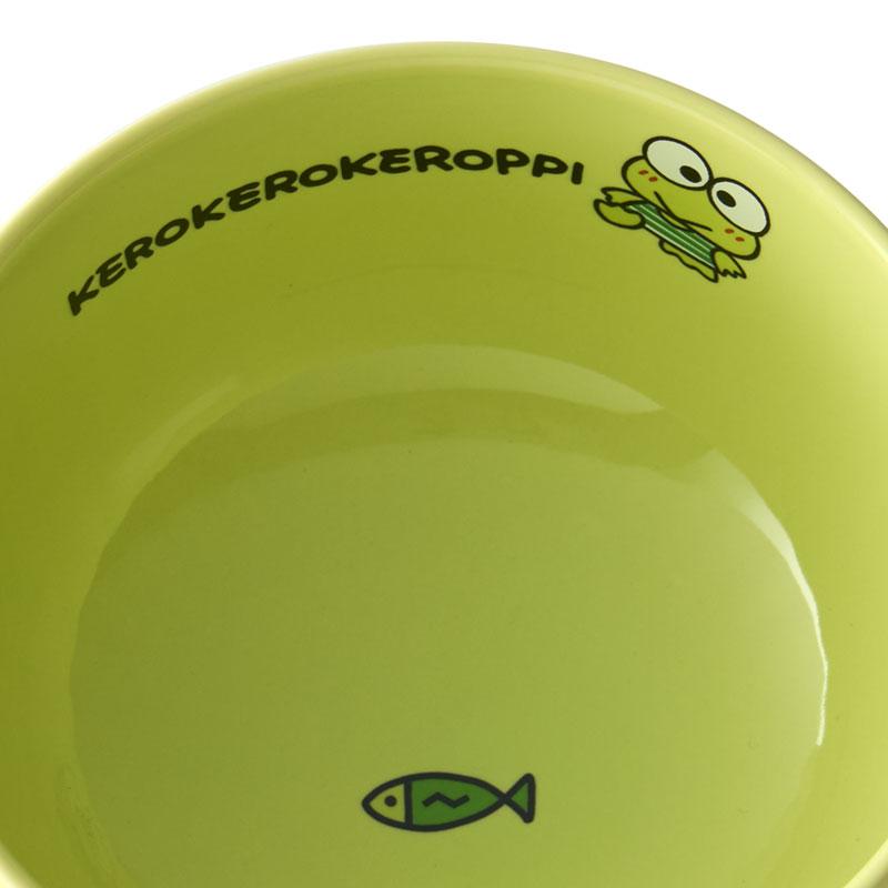 Kero Kero Keroppi Frog Ceramic Bowl Green Sanrio Japan 2025