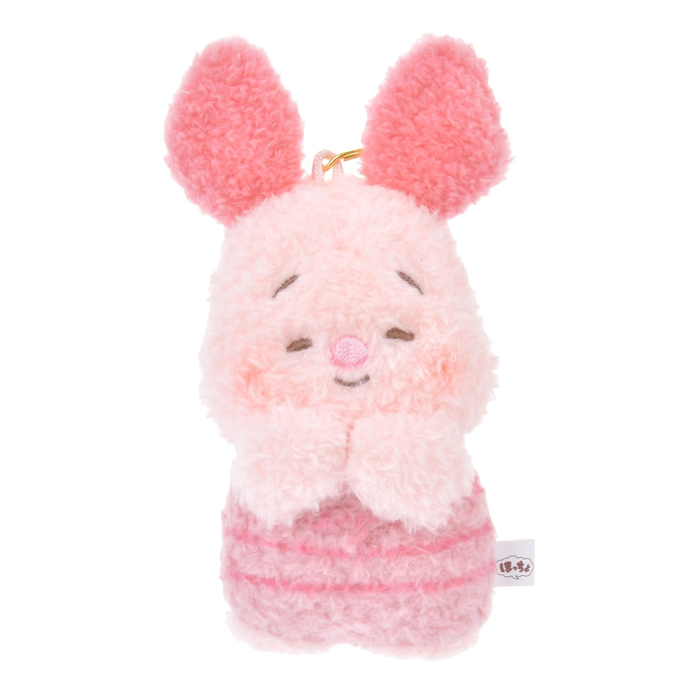Piglet Plush Keychain Hoccho Disney Store Japan 2024 Winnie the Pooh