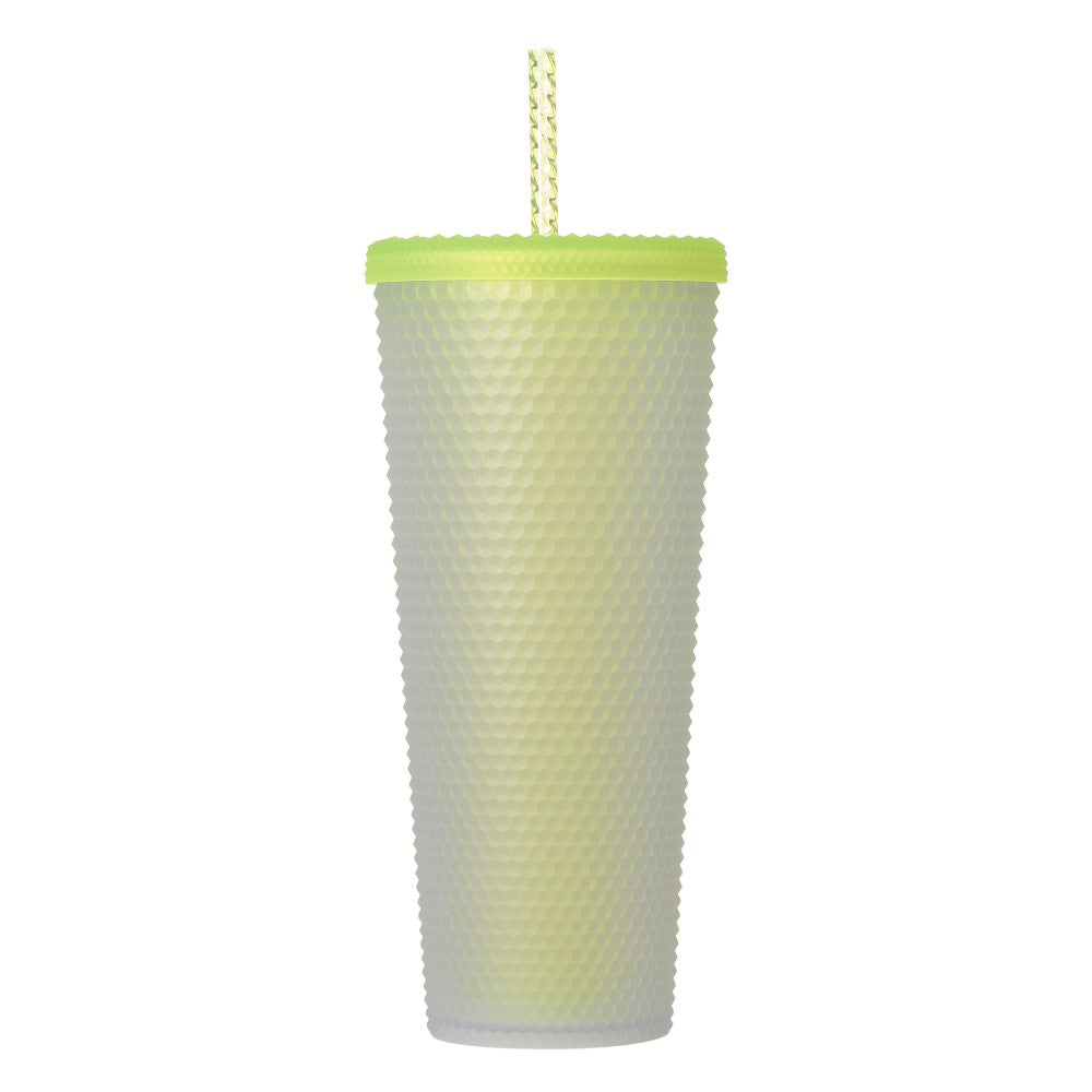 Logo Cold Cup Tumbler Neon Yellow 710ml Starbucks Japan 2025 Spring