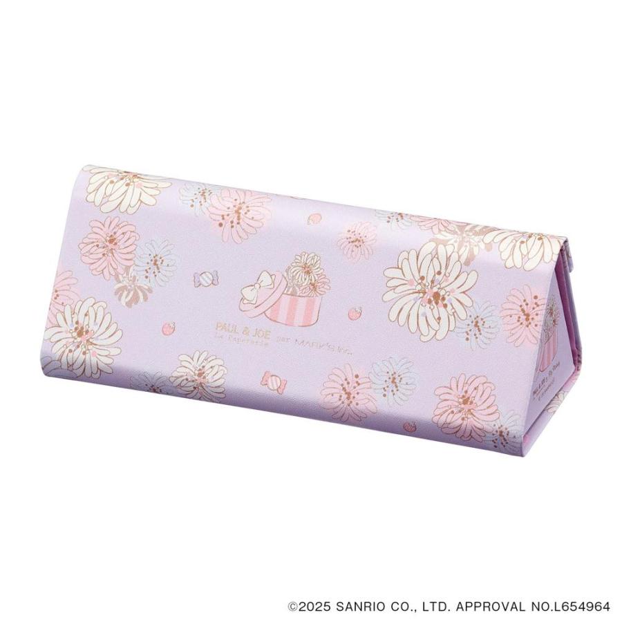 My Melody Glasses Case Chrysanthem Purple PAUL & JOE Japan 2025