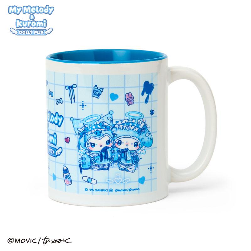 My Melody & Kuromi Mug Cup Blue DOLLY MIX Sanrio Japan 2025