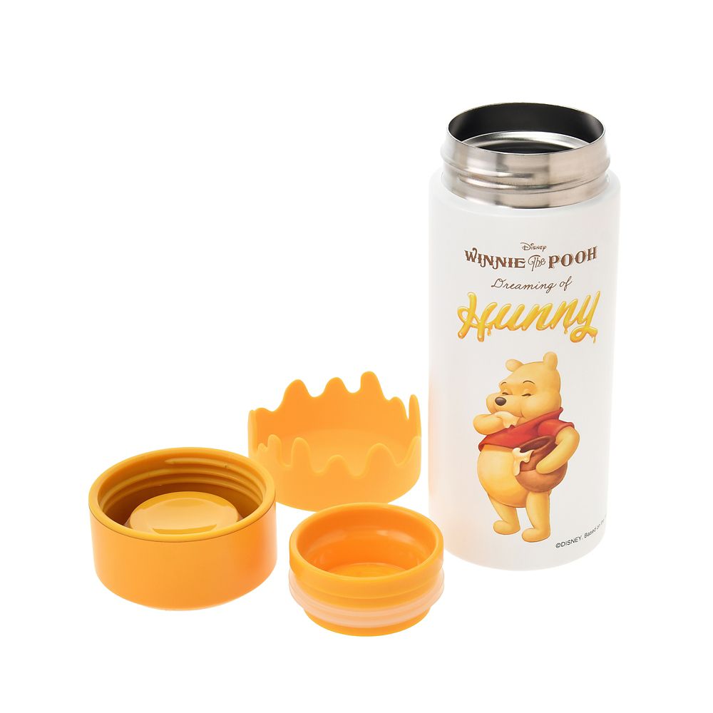 Winnie the Pooh Stainless Bottle HONEY DAY Disney Store Japan 2025