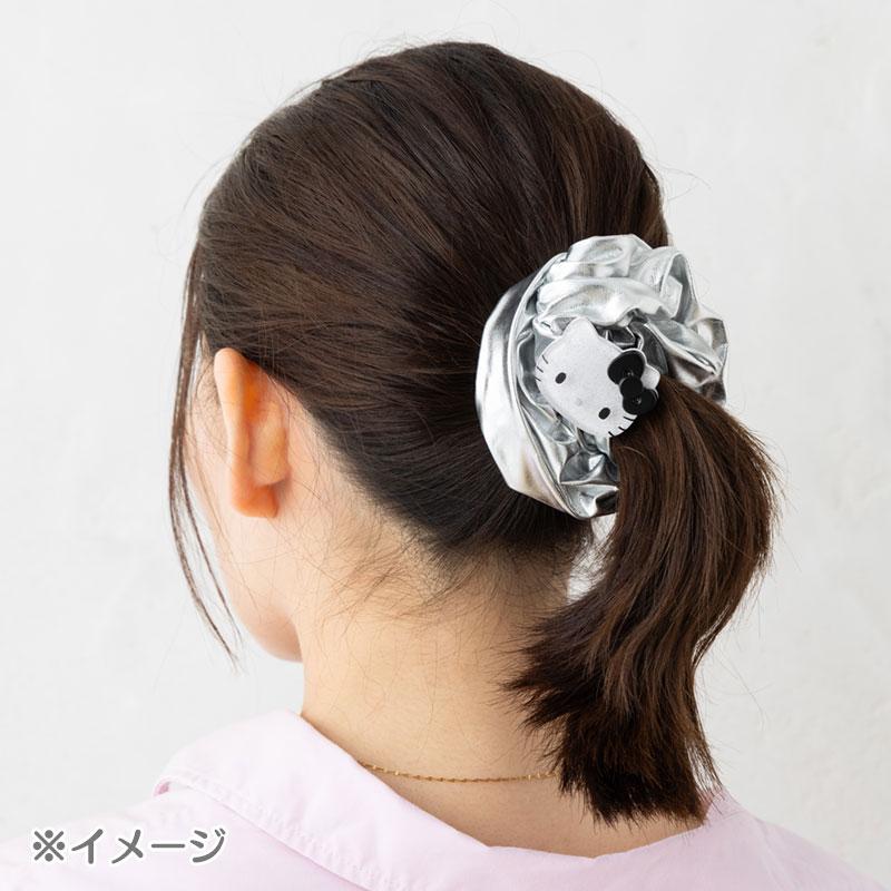 Kuromi Scrunchy Ponytail Holder Black Glittering Sanrio Japan 2025