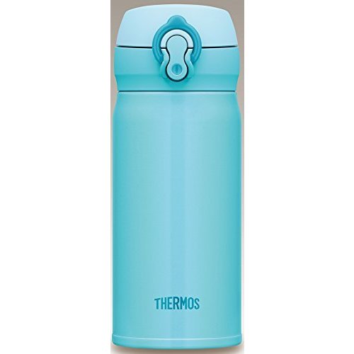 Thermos One-Touch Open Stainless Bottle Tumbler 350ml Sky Blue Japan JNL-352