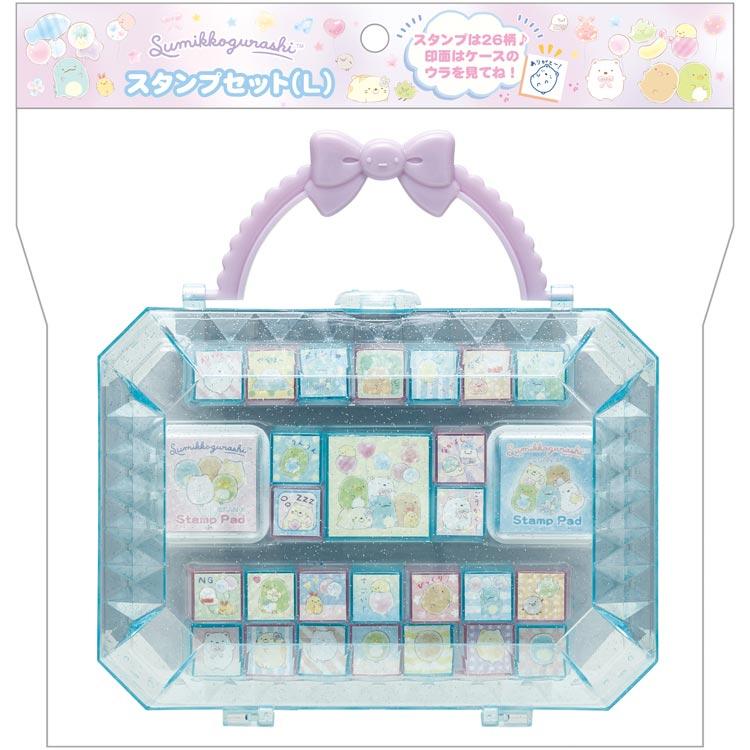 Sumikko Gurashi Stamp L 26 Designs Blue San-X Japan 2025