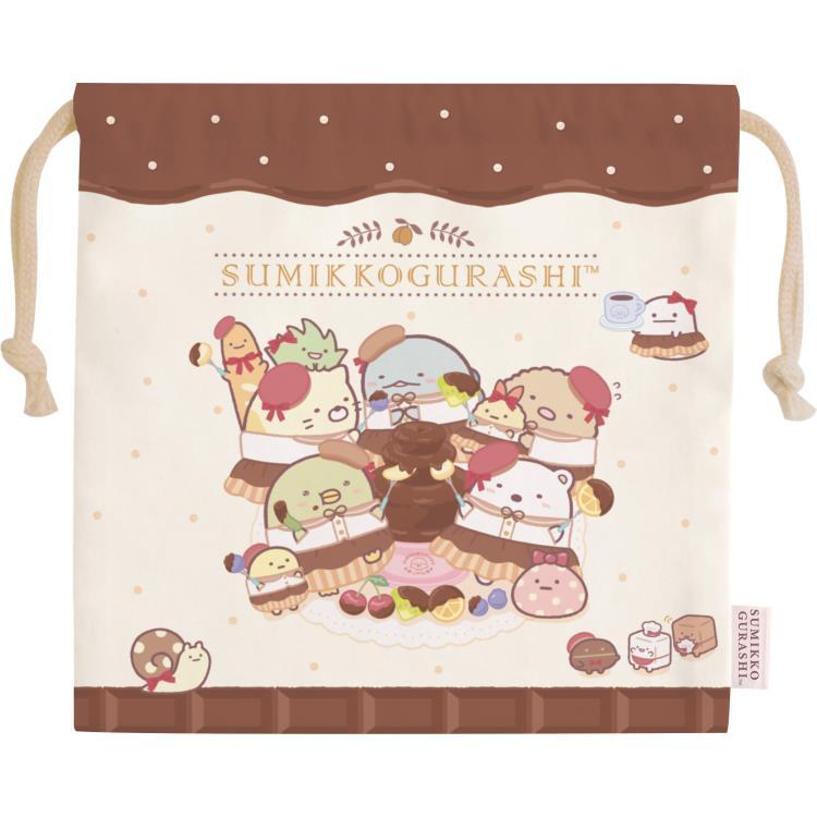 Sumikko Gurashi Cup Pouch Beige Chocolate Fair San-X Japan 2025