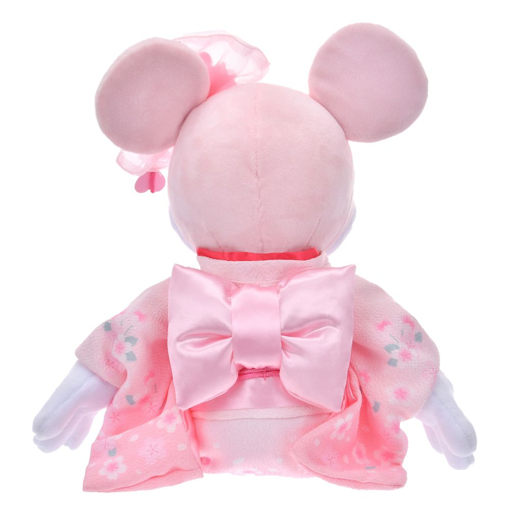 Minnie Plush Doll Kimono Disney Store Japan Sakura 2025 Limit