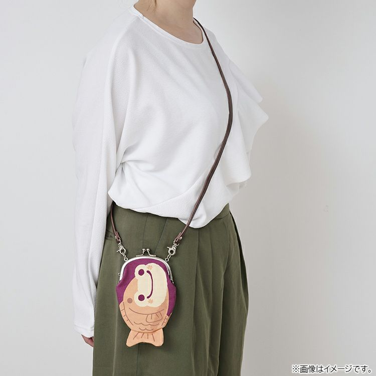 Pickles the Frog Clasp Pochette Bag Retro Cafe Anko AYANOKOJI Japan 2025
