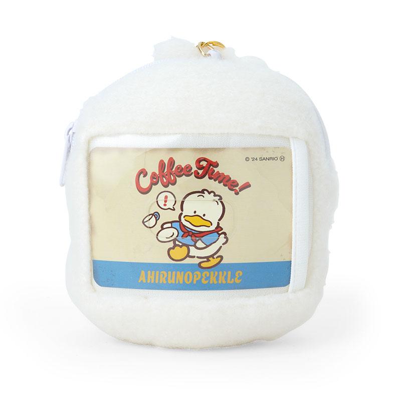 Ahiru no Pekkle Reel Pass Case Fluffy Vintage Retro Sanrio Japan 2024