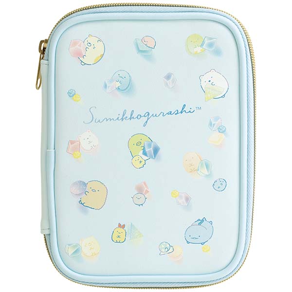 Sumikko Gurashi Medicine Notebook Pouch Blue San-X Japan 2024