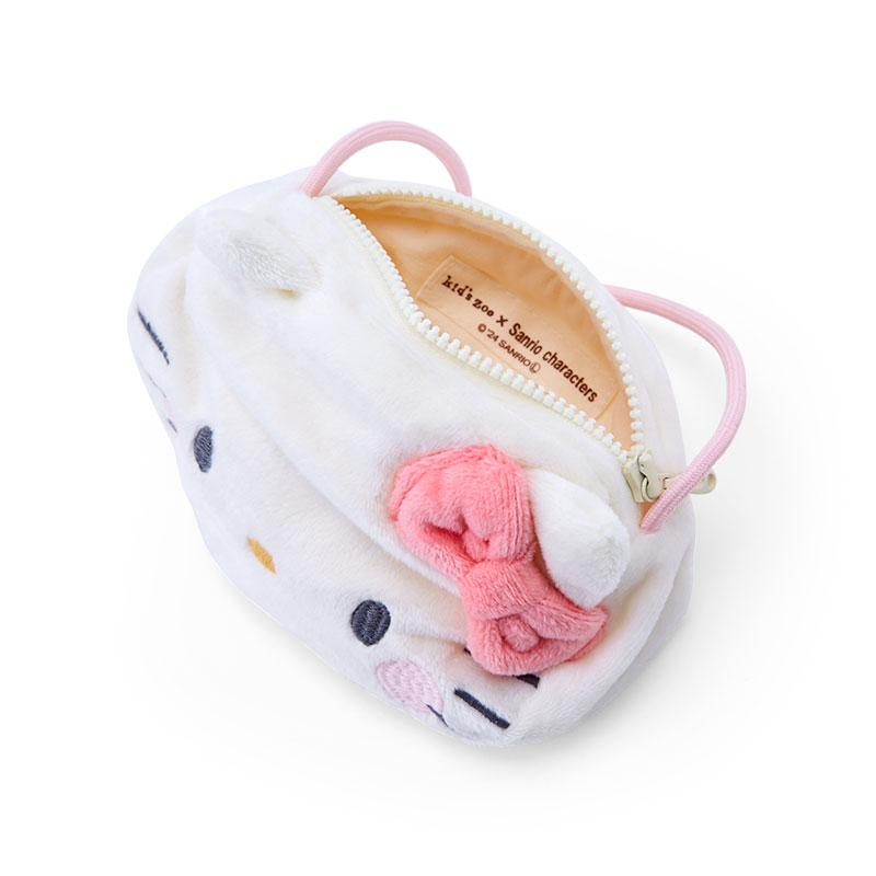 Hello Kitty Kids Plush Pochette Bag Face Shape Sanrio Japan