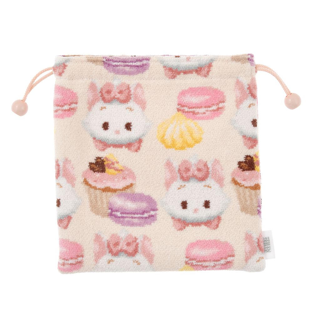 The Aristocats Marie Cat Drawstring Pouch FEILER Disney Store Japan 2025